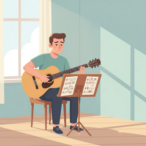 راهنمای نجات نوازندگان: ۱۵ اشتباه رایج در مسیر یادگیری گیتار 2 یادگیری گیتار را با رعایت اصول تمرین پیش ببرید