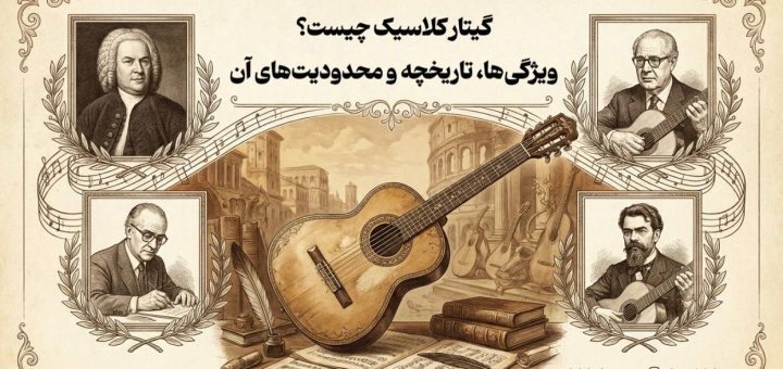 گیتار کلاسیک و تاریخچه آن